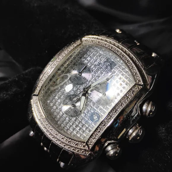 Techno master diamond watch Mens Techno Master .10ct Diamond Watch #TM-2132-F | AJwatches main image 4